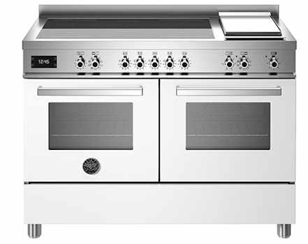 induction range in white