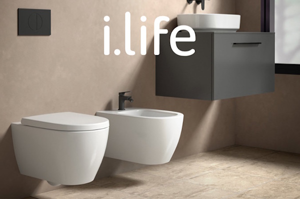 ideal standard i.life o wall hung wc and bidet
