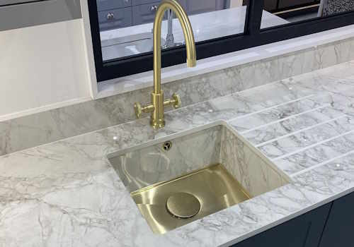 brass axix sink