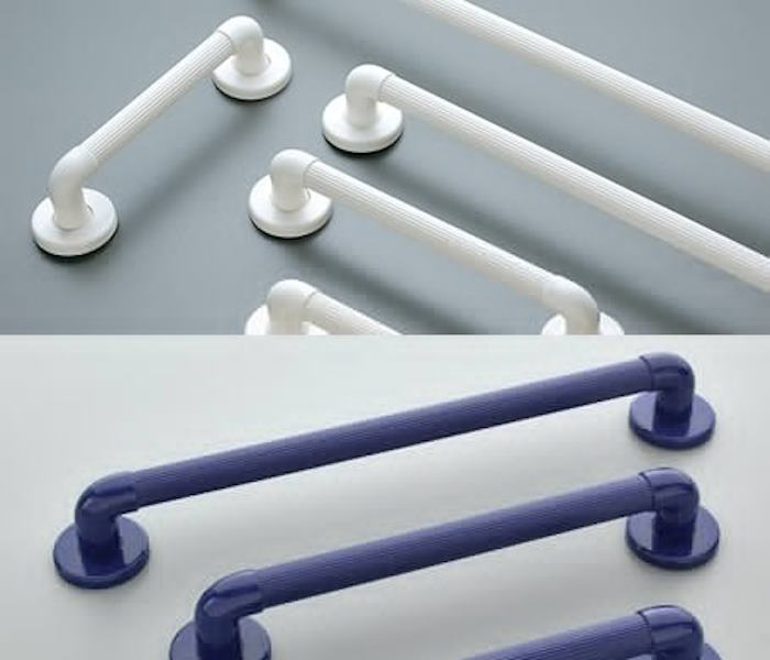 soft touch grab bars