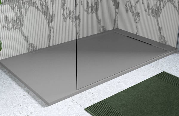 RefleXions slate shower tray