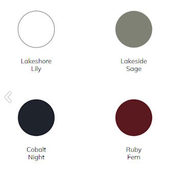Reed furniture colour options